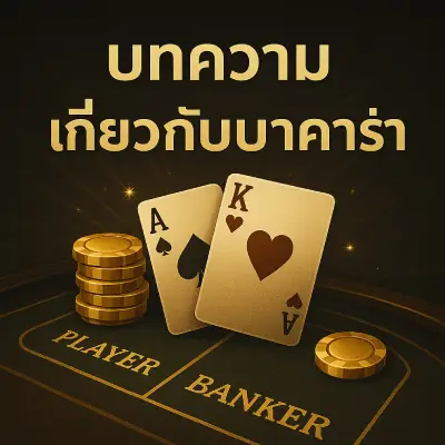 บทความเกี่ยวกับบาคาร่า